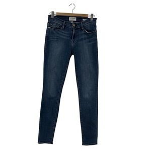 Frame Denim Le Skinny de Jeanne midrise skinny jeans size 28 in blue (Hayes)